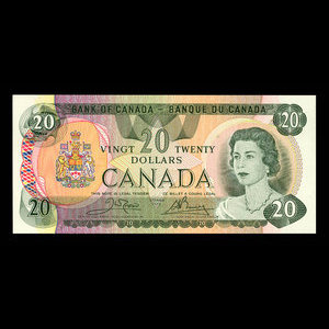 Canada, Bank of Canada, 20 dollars : 1979