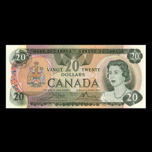 Canada, Bank of Canada, 20 dollars : 1979