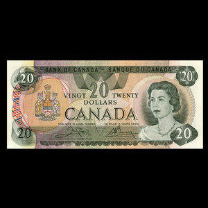 Canada, Bank of Canada, 20 dollars : 1979