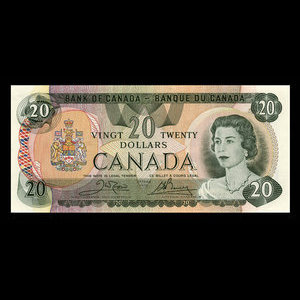 Canada, Bank of Canada, 20 dollars : 1979