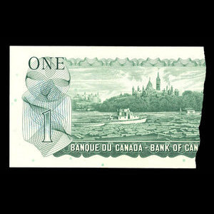 Canada, Bank of Canada, 1 dollar : 1973