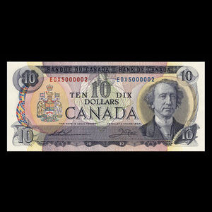 Canada, Bank of Canada, 10 dollars : 1971