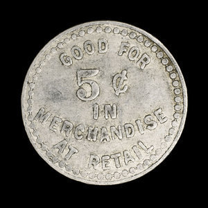 Canada, Raymond Mercantile Co. Ltd., 5 cents : September 15, 1944