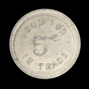 Canada, Raymond Mercantile Co. Ltd., 5 cents : September 15, 1944