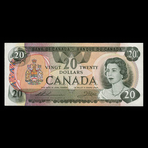 Canada, Bank of Canada, 20 dollars : 1979