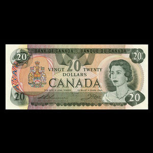 Canada, Bank of Canada, 20 dollars : 1979