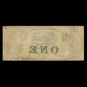 Canada, Bank of Montreal, 1 dollar : January 1, 1849