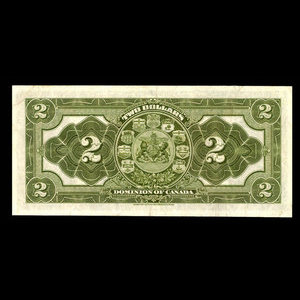 Canada, Dominion of Canada, 2 dollars : January 2, 1914