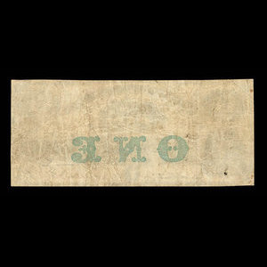 Canada, Union Bank of Newfoundland, 1 pound : May 1, 1880