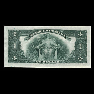 Canada, Bank of Canada, 1 dollar : 1935