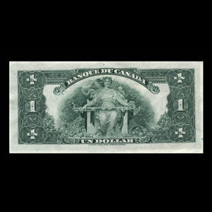 Canada, Bank of Canada, 1 dollar : 1935