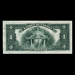 Canada, Bank of Canada, 1 dollar : 1935