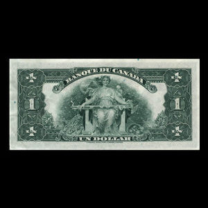 Canada, Bank of Canada, 1 dollar : 1935