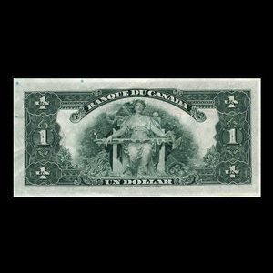 Canada, Bank of Canada, 1 dollar : 1935