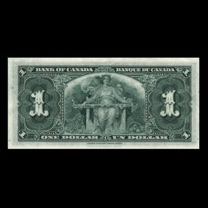 Canada, Bank of Canada, 1 dollar : January 2, 1937