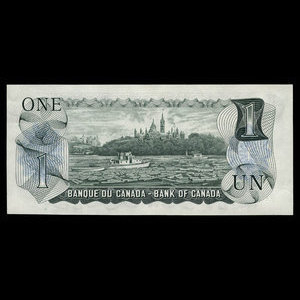 Canada, Bank of Canada, 1 dollar : 1973