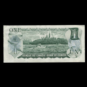 Canada, Bank of Canada, 1 dollar : 1973