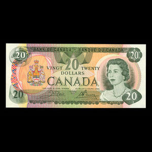 Canada, Bank of Canada, 20 dollars : 1979