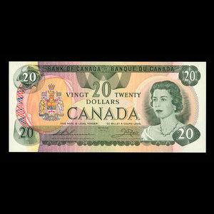 Canada, Bank of Canada, 20 dollars : 1979