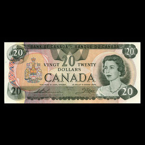 Canada, Bank of Canada, 20 dollars : 1979