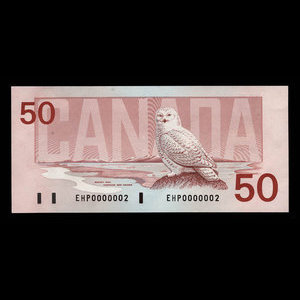 Canada, Bank of Canada, 50 dollars : 1988