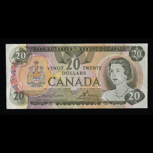 Canada, Bank of Canada, 20 dollars : 1979