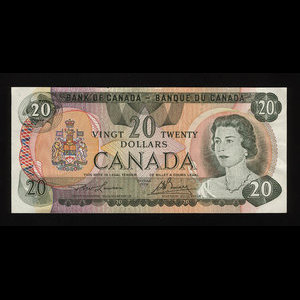 Canada, Bank of Canada, 20 dollars : 1979