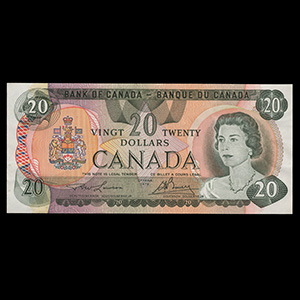 Canada, Bank of Canada, 20 dollars : 1979