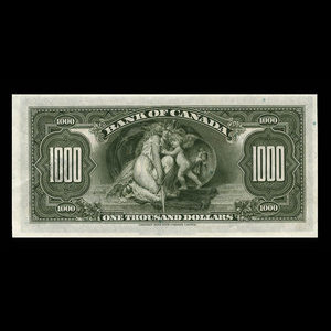 Canada, Bank of Canada, 1,000 dollars : 1935