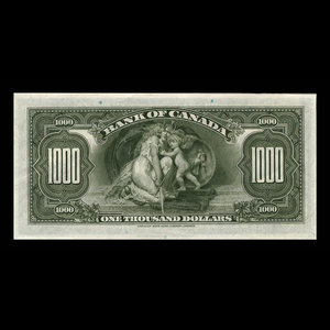 Canada, Bank of Canada, 1,000 dollars : 1935