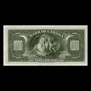 Canada, Bank of Canada, 1,000 dollars : 1935