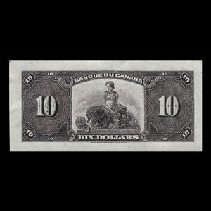 Canada, Bank of Canada, 10 dollars : 1935