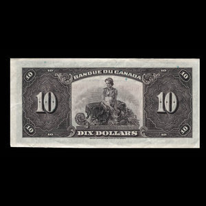 Canada, Bank of Canada, 10 dollars : 1935