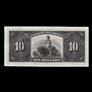 Canada, Bank of Canada, 10 dollars : 1935