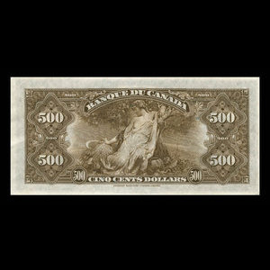 Canada, Bank of Canada, 500 dollars : 1935