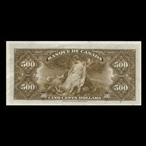 Canada, Bank of Canada, 500 dollars : 1935