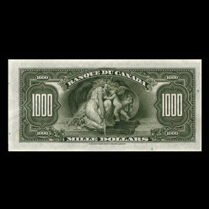 Canada, Bank of Canada, 1,000 dollars : 1935