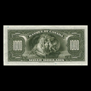 Canada, Bank of Canada, 1,000 dollars : 1935