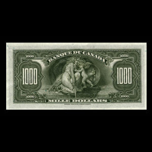 Canada, Bank of Canada, 1,000 dollars : 1935