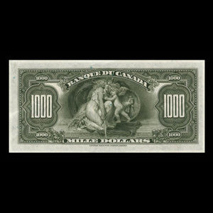 Canada, Bank of Canada, 1,000 dollars : 1935