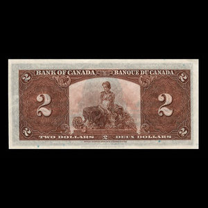 Canada, Bank of Canada, 2 dollars : January 2, 1937