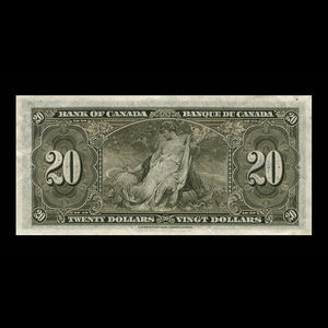 Canada, Bank of Canada, 20 dollars : January 2, 1937