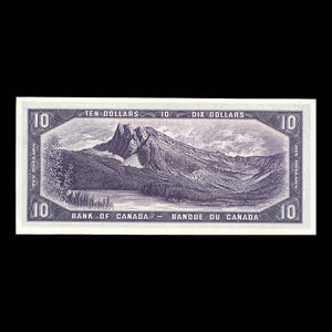 Canada, Bank of Canada, 10 dollars : 1954