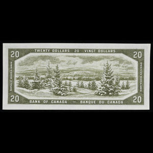 Canada, Bank of Canada, 20 dollars : 1954