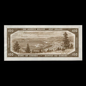 Canada, Bank of Canada, 100 dollars : 1954