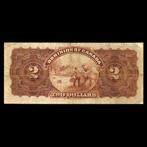 Canada, Dominion of Canada, 2 dollars : July 2, 1897