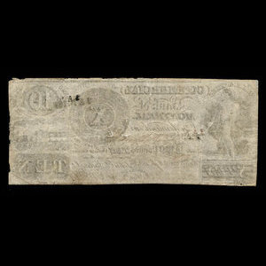 Canada, Commercial Bank of Montreal, 10 dollars : September 1, 1835