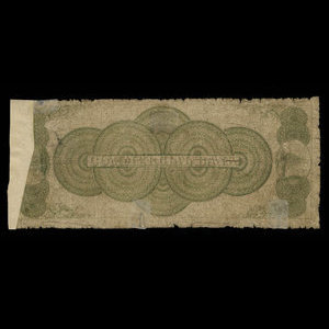 Canada, Commercial Bank of New Brunswick, 1 pound : May 8, 1842