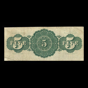 Canada, St. Stephen's Bank, 5 dollars : January 2, 1903