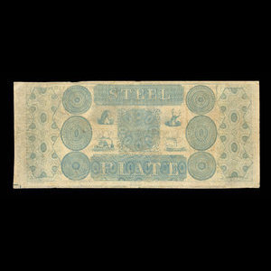 Canada, Union Bank, 5 dollars : August 1, 1838